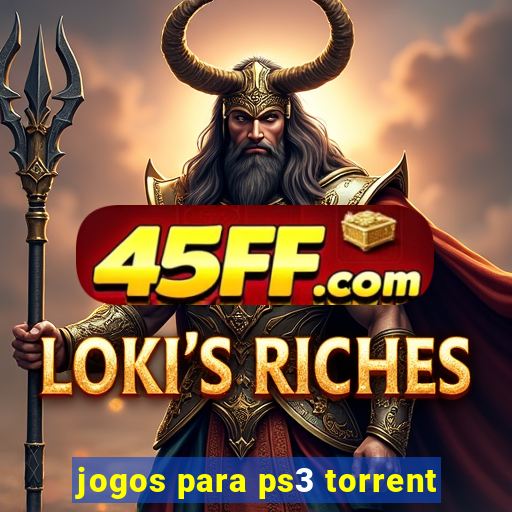 jogos para ps3 torrent